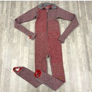 Free People x The Class Long-Sleeve Texture Onesie Leotard NEW!